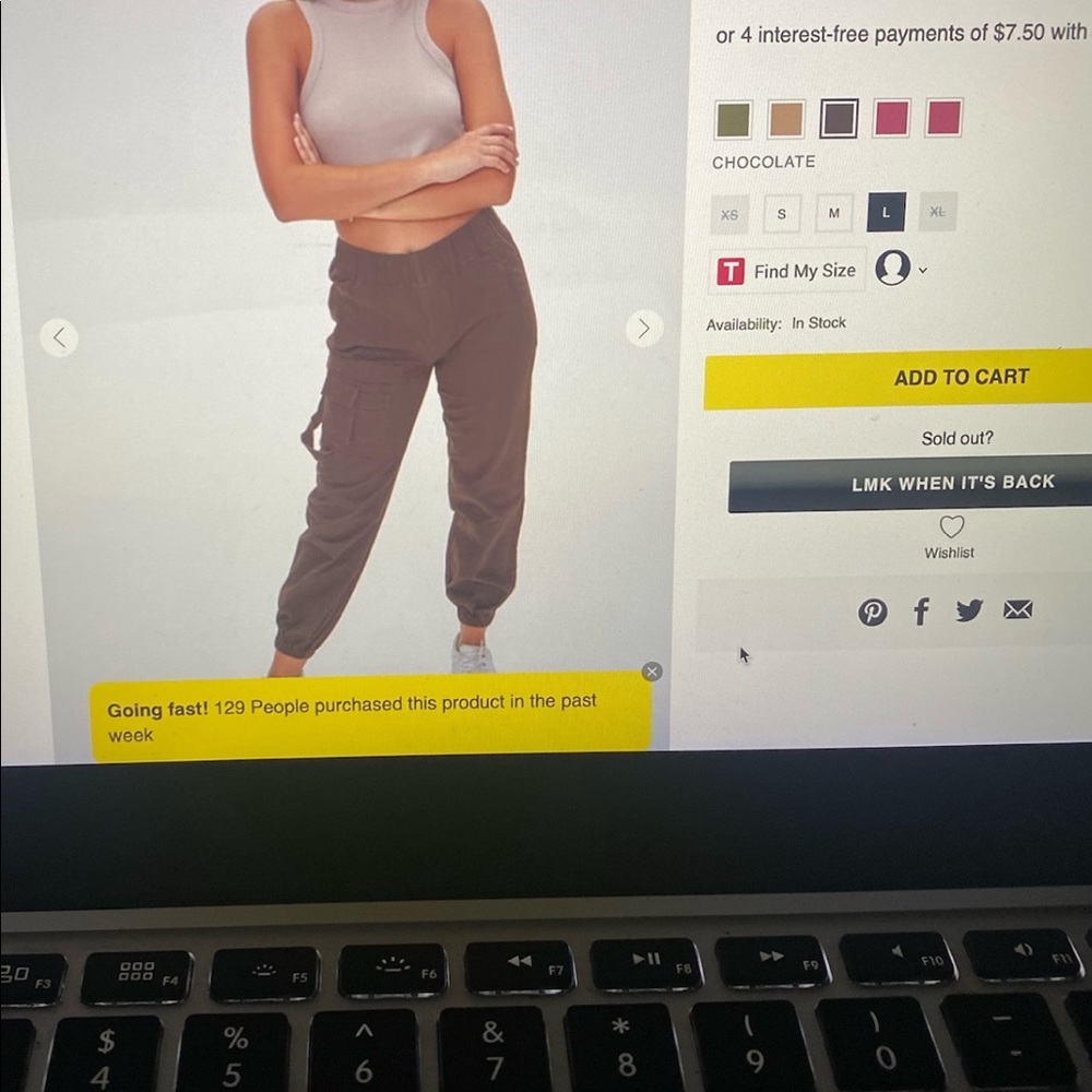 Forever 21 Brown Joggers